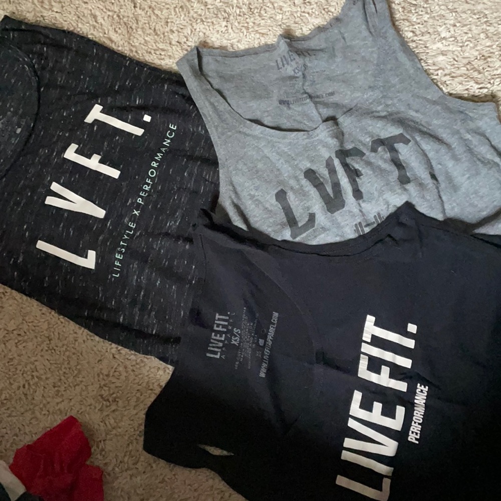 Live Fit LVFT tank and crops